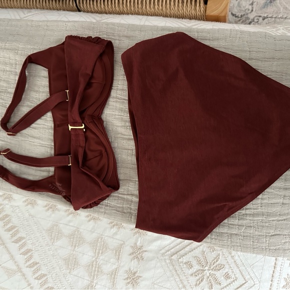 Athleta | Brown bikini (34 B/C top, XS bottoms) - Picture 3 of 4